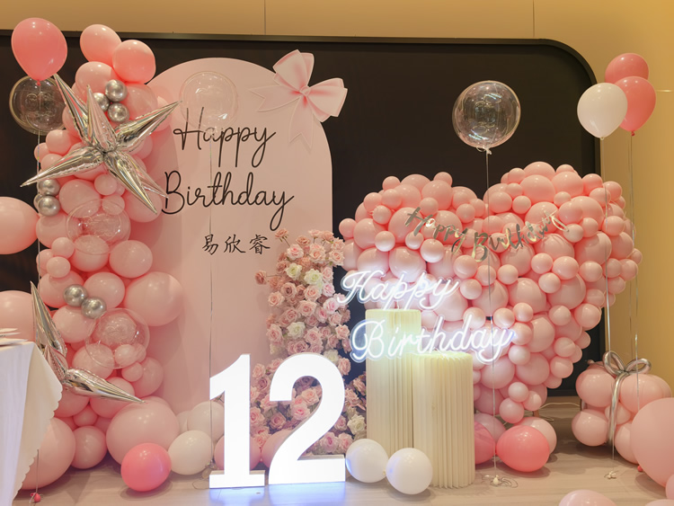 亮面冷光12岁生日(十二岁)亮面插电数字灯-图五